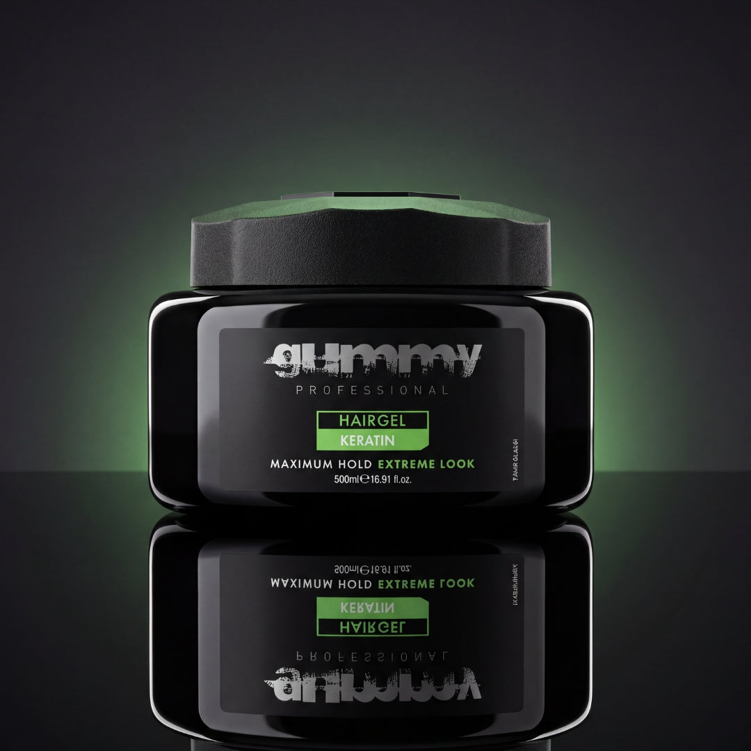 Gummy Professional Hair Gel Keratin Maximum Hold 500ml