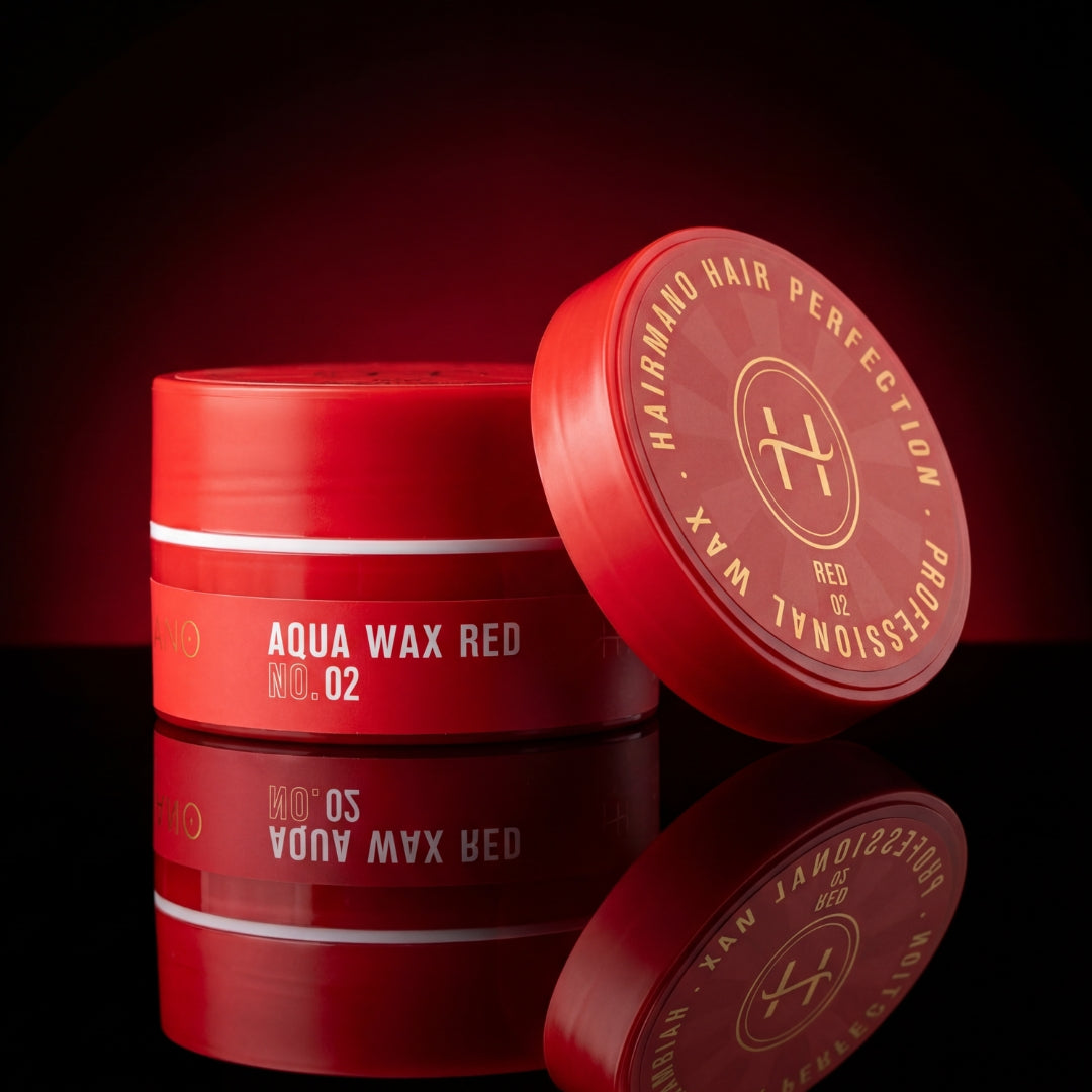 Hairmano Professional Aqua Wax Red – No. 02