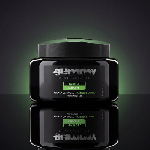 Gummy Professional Hair Gel Keratin Maximum Hold 500ml