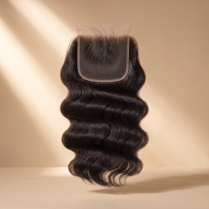 4x4 Transparent Lace Closure