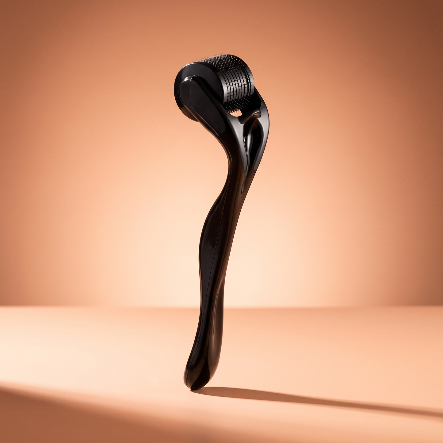 EMZS Premium Barber Beard & Scalp Derma Roller - Black